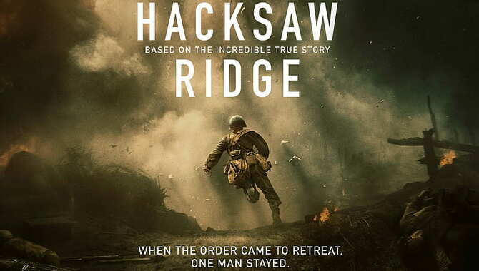 Hacksaw Ridge Movie Meaning and Ending Explained