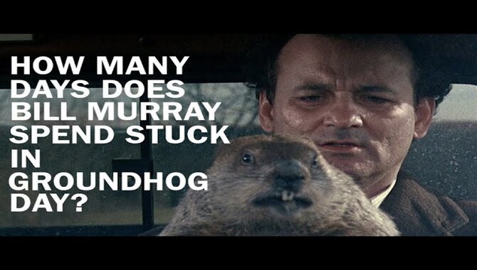 How long was Bill Murray Stuck On Groundhogs Day