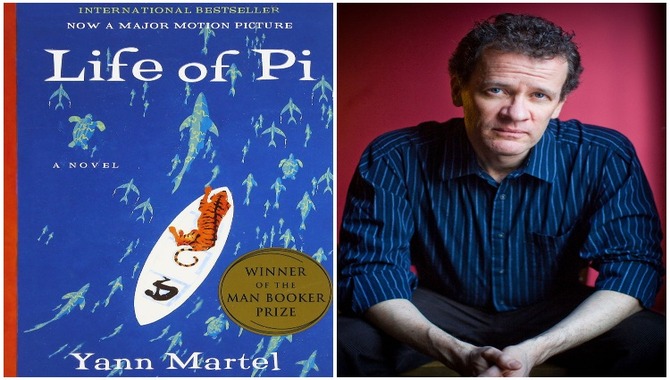 What inspired Yann Martel to write Life of Pi