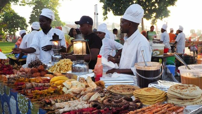 Bancs Africains Island Cuisine