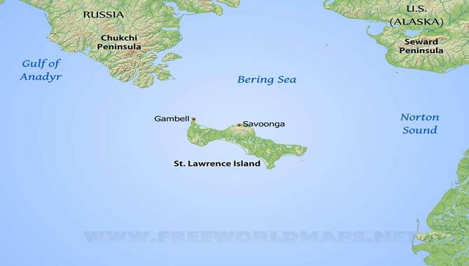 Saint Lawrence Island Geography
