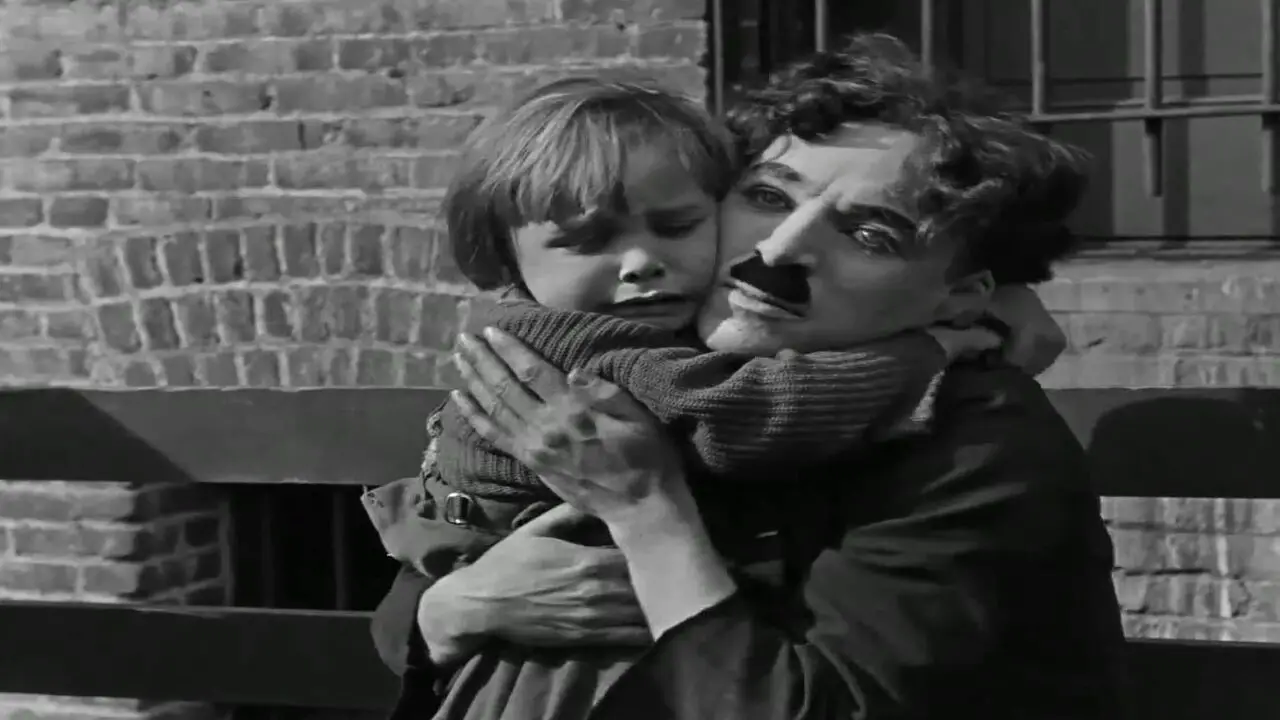 What technology did Chaplin use to shoot The Kid